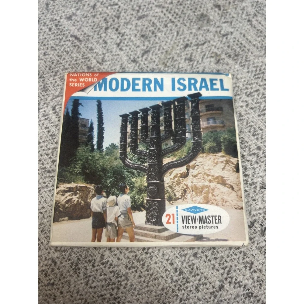 Sawyer's View Master Reel #B 224 Modern Israel Nations of the World circa 1960s